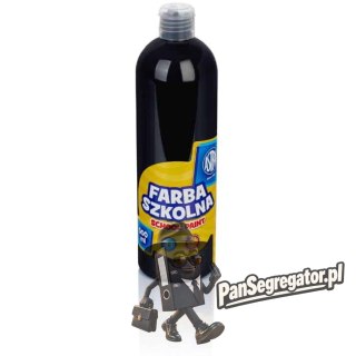 Farba plakatowa szkolna 500ml czarna 83410905 ASTRA