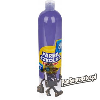 Farba plakatowa szkolna 500ml fioletowa 301112005 ASTRA