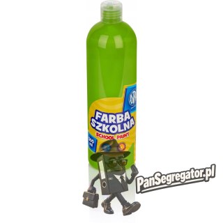 Farba plakatowa szkolna 500ml limonkowa 301217006 ASTRA
