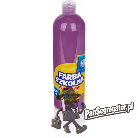 Farba plakatowa szkolna 500ml śliwkowa 301112012 ASTRA