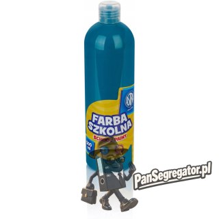 Farba plakatowa szkolna 500ml turkusowa 301112011 ASTRA