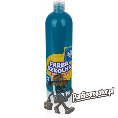 Farba plakatowa szkolna 500ml turkusowa 301112011 ASTRA
