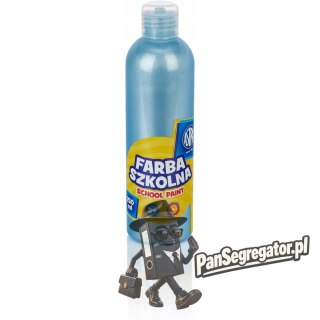 Farba plakatowa szkolna ASTRA 250ml perłowa niebieska 301217039 ASTRA
