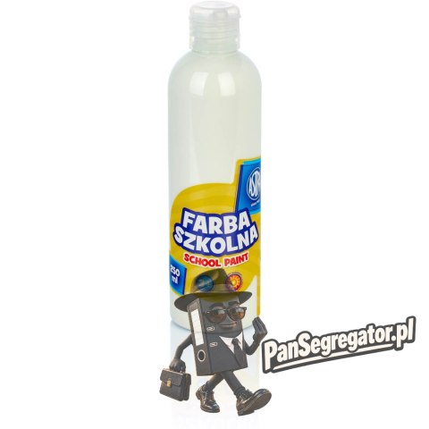 Farba plakatowa szkolna Astra 250ml biała 301217009 ASTRA