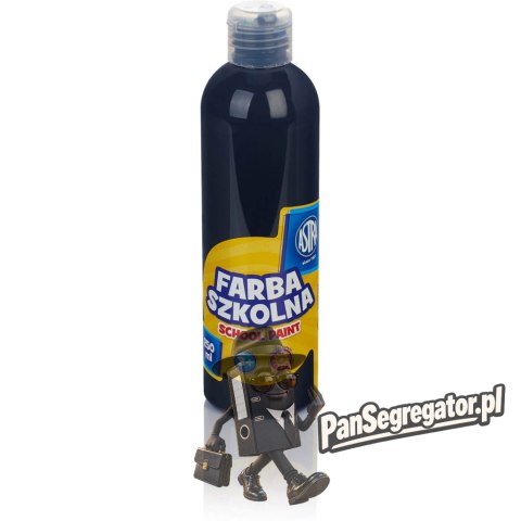 Farba plakatowa szkolna Astra 250ml czarna 301217018 ASTRA