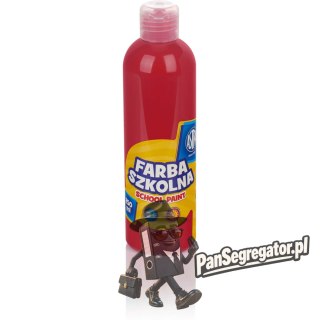 Farba plakatowa szkolna Astra 250ml czerwona 301217012 ASTRA
