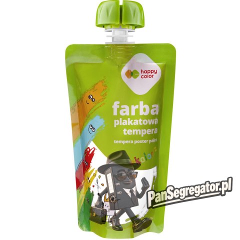 Farba plakatowa tempera biała 100ml HA 3310 0100-0 HAPPY COLOR