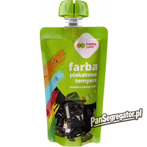 Farba plakatowa tempera czarna 100ml HA 3310 0100-9 HAPPY COLOR