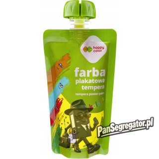 Farba plakatowa tempera neonowa żółta 100ml HA 3310 0100-01 HAPPY COLOR