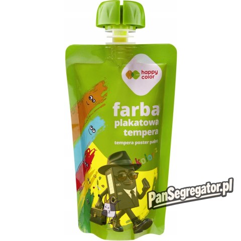 Farba plakatowa tempera neonowa żółta 100ml HA 3310 0100-01 HAPPY COLOR