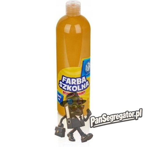 Farba plakatowa w tubkach 500ml szkolna brązowa jasna 301109007 ASTRA