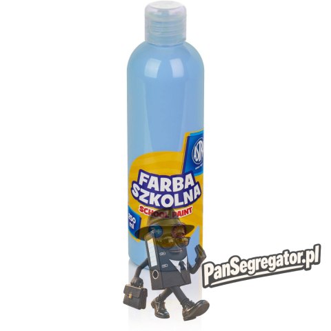Farba szkolna Astra 250 ml - błękitna 301217022 ASTRA