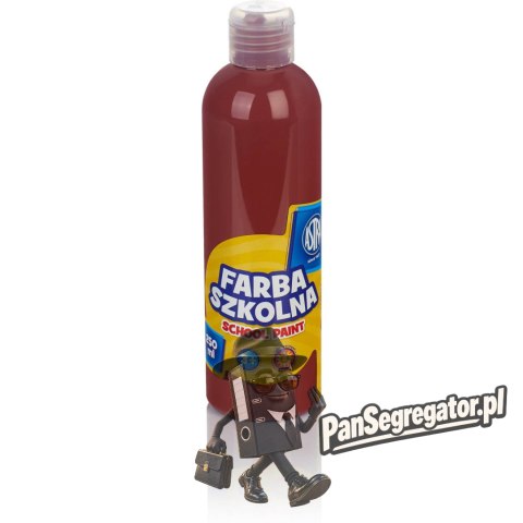Farba szkolna Astra 250 ml - brązowa 301217019 ASTRA