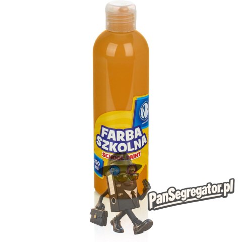 Farba szkolna Astra 250 ml - brązowa jasna 301217020 ASTRA