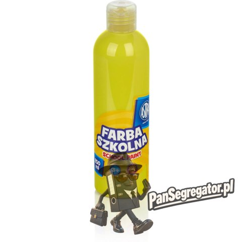 Farba szkolna Astra 250 ml - cytrynowa 301217017 ASTRA