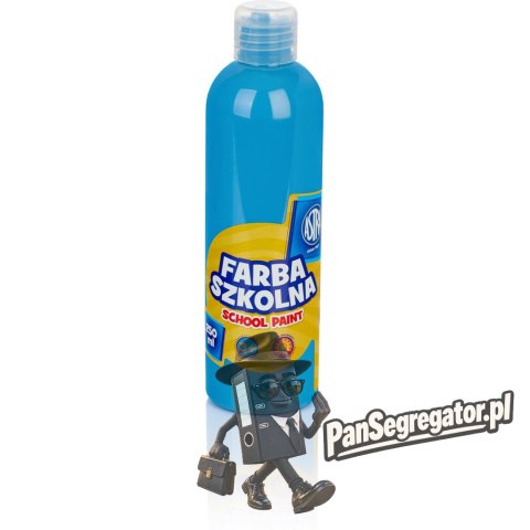 Farba szkolna Astra 250 ml - niebieska 301217010 ASTRA