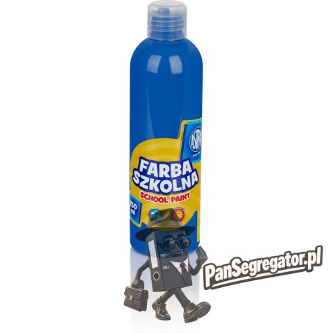 Farba szkolna Astra 250 ml - niebieska ciemna 301217011 ASTRA