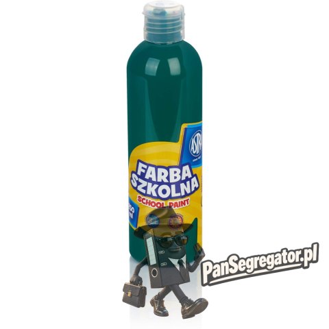 Farba szkolna Astra 250 ml - zielona ciemna 301217015 ASTRA