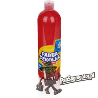 Farba szkolna Astra 500 ml - czerwona 83410921 ASTRA