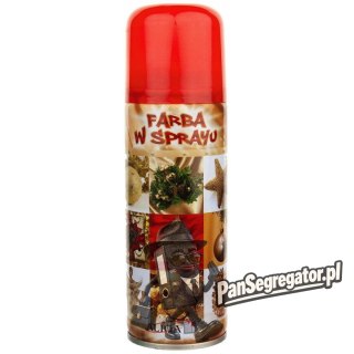 Farba w sprayu FS-100 czerwona ALIGA