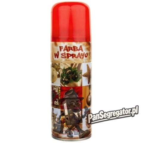 Farba w sprayu FS-100 czerwona ALIGA