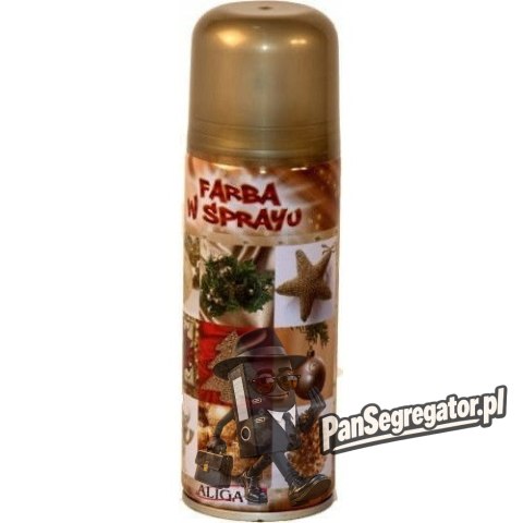 Farba w sprayu FS-100 złota ALIGA