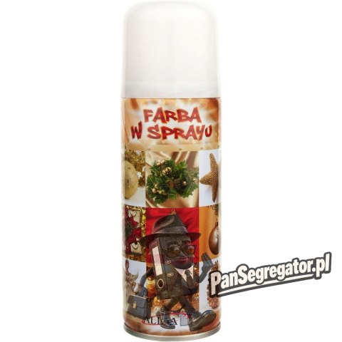 Farba w sprayu biała FS-100 ALIGA