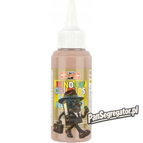 Farba witrażowa 60ml jasno brązowa 974212 KOH-I-NOOR