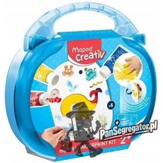Farby do malowania palcami WALIZKA 907004 CREATIV MAPED
