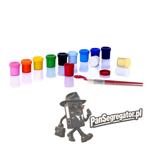 Farby plakatowe 8 kolorów 20ml Standard Box 301123041 ASTRA