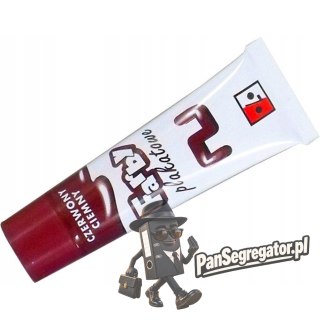 Farby plakatowe w tubach ciemno czerwony 031 JEDNOŚĆ
