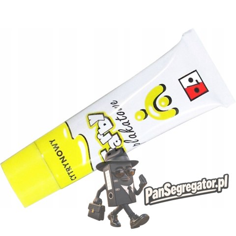 Farby plakatowe w tubach cytrynowa 027 JEDNOŚĆ