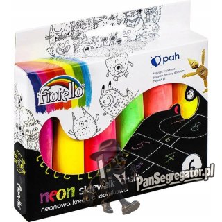 Kreda chodnikowa neonowa 6 kolorów 170-2599 FIORELLO
