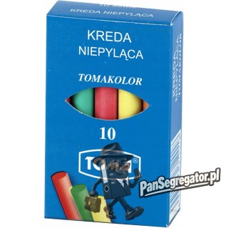 Kreda szkolna kolorowa 10szt 81201 TOMA