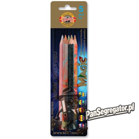 Kredka MAGIC GRUBA mix (5) blister 3406 KOH-I-NOOR