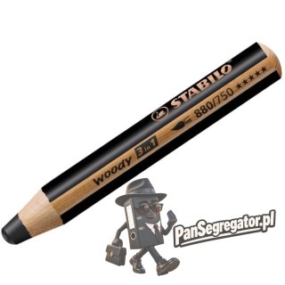 Kredka STABILO WOODY 880/750 czarna