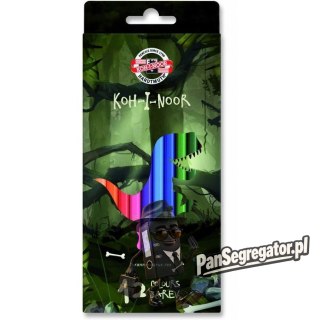 Kredki 12 kolorów DINO 3592 KOH-I-NOOR