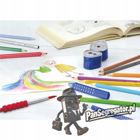 Kredki GRIP 2001 6 kolorów opak. kartonowe 112406 FABER-CASTELL