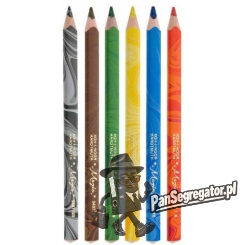 Kredki MAGIC TRIO 6 kol. 3408/06 KOH-I-NOOR