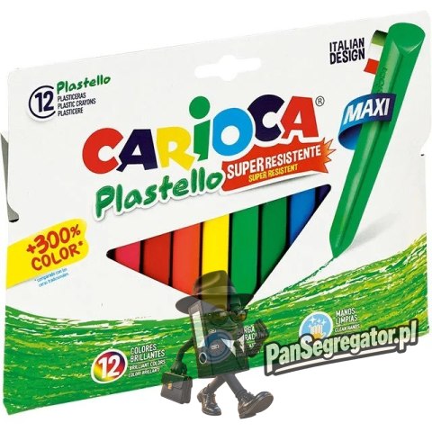 Kredki Plastello Jumbo 12k CARIOCA 170-2185 (42671)