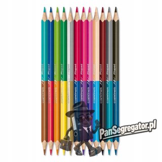 Kredki dwustronne COLORPEPS DUO 12=24kol 829600