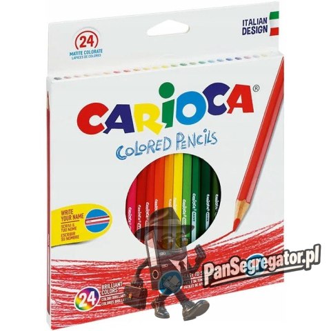Kredki ołówkowe CARIOCA 24k 170-1464