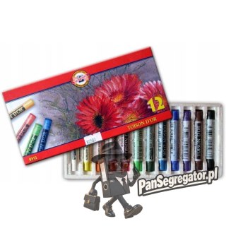 Kredki pastele suche 12 kol. 8512 KOH-I-NOOR