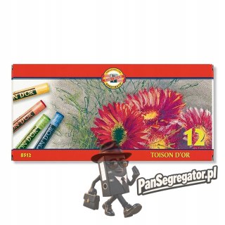 Kredki pastele suche 12 kol. 8512 KOH-I-NOOR