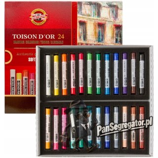 Kredki pastele suche 24kol 8514 KOH-I-NOOR