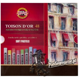 Kredki pastele suche 48 kolorów TOISON D`OR 8516N KOH-I-NOOR