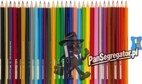 Kredki trójkątne FABER-CASTELL Junior Grip 30 kolorów 116530 FC