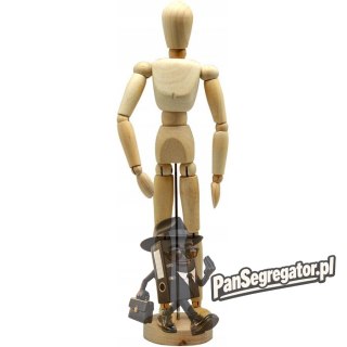 Manekin drewniany 20cm-model postaci ludzkiej A12201