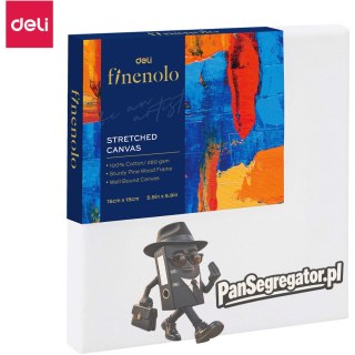 Podobrazie malarskie FINENOLO 15x15cm 280g/m2 100% bawełna EC279-1 DELI