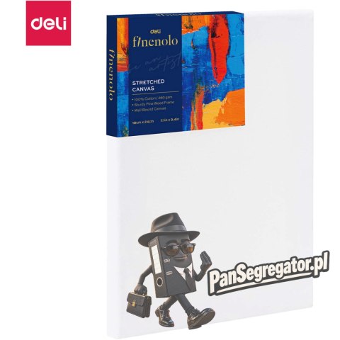 Podobrazie malarskie FINENOLO 18x24cm 280g/m2 100% bawełna EC279-2 DELI